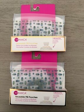 Staple Hot Pink Packaged Pouches (Pair)